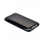 Wholesale Apple iPod Touch 4 Gummy Case (Black)